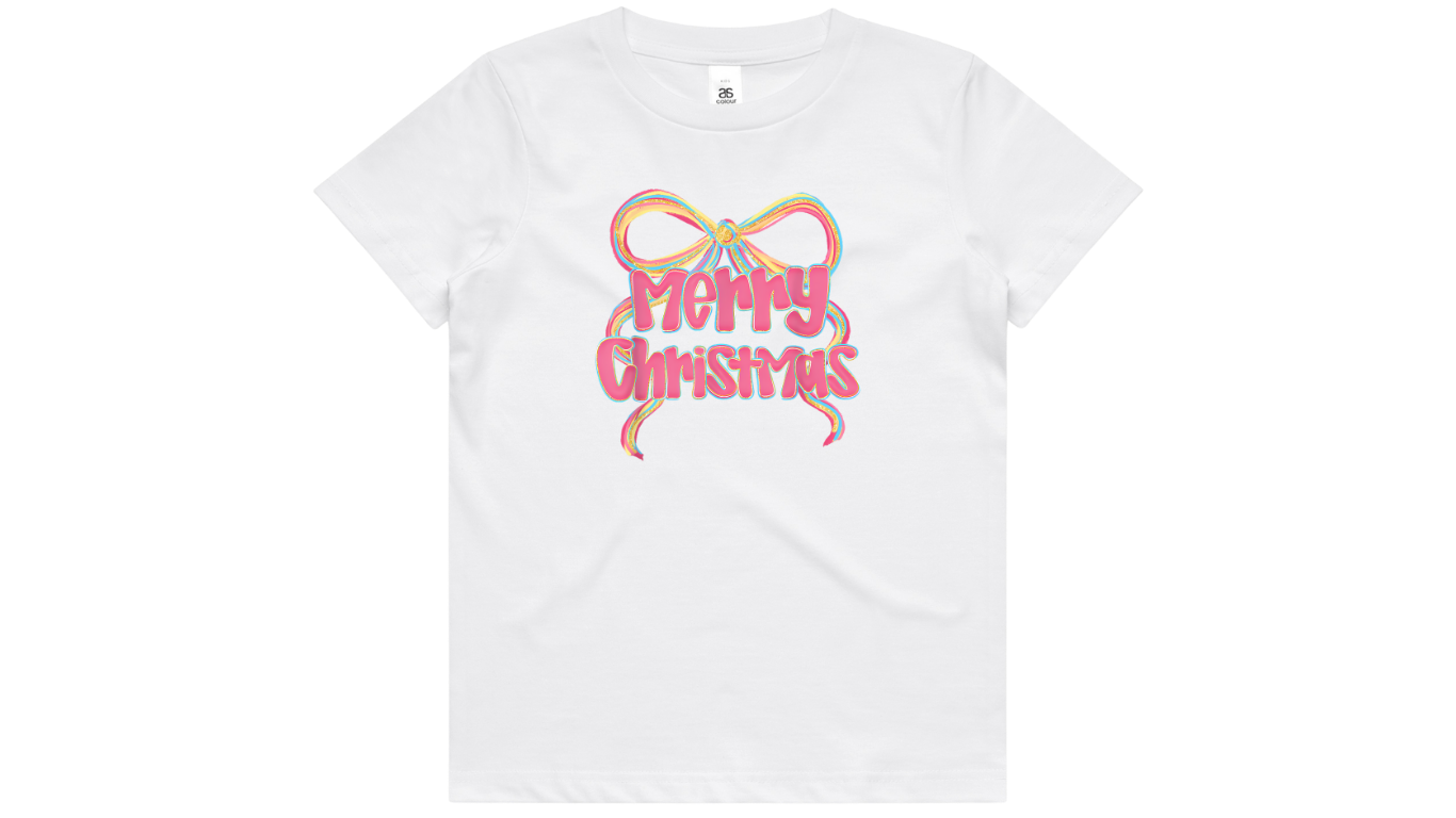 Bow Christmas T-shirt