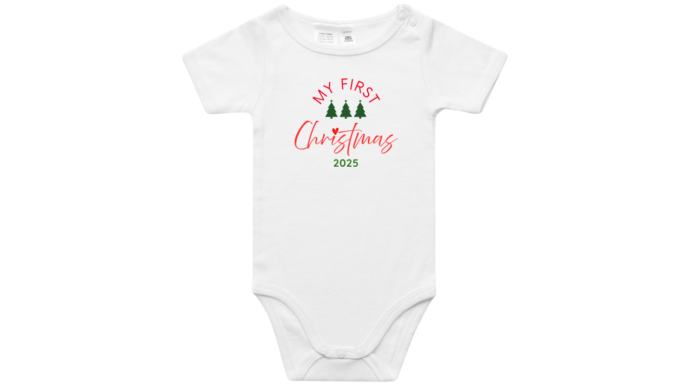 My First Christmas Bodysuit