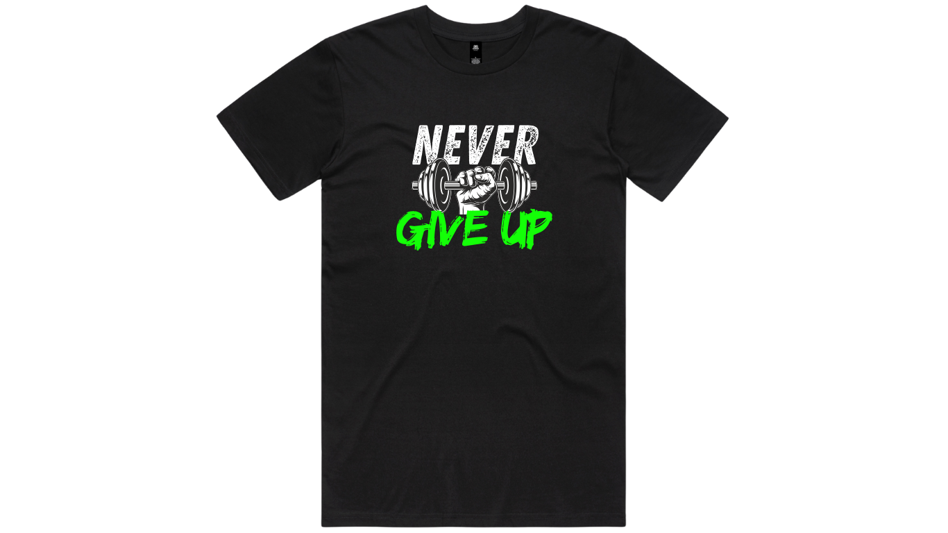 Never Give Up 2 T-shirt