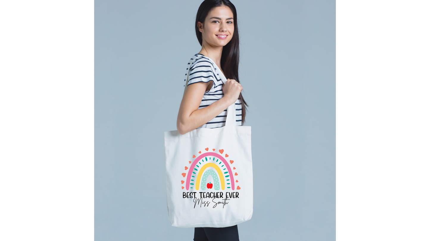 Best Teacher Ever Tote Bag