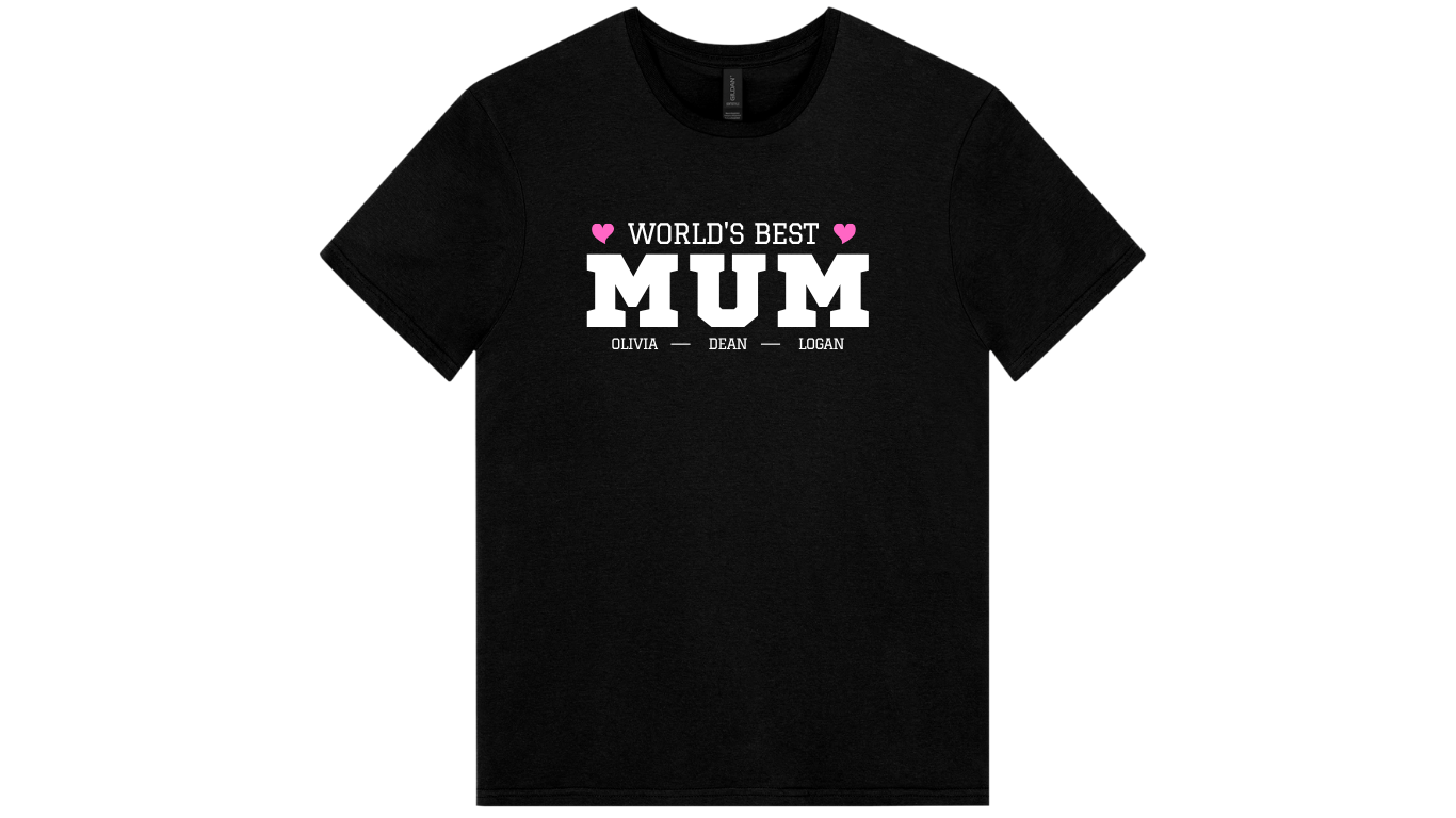 World's Best Mum T-shirt