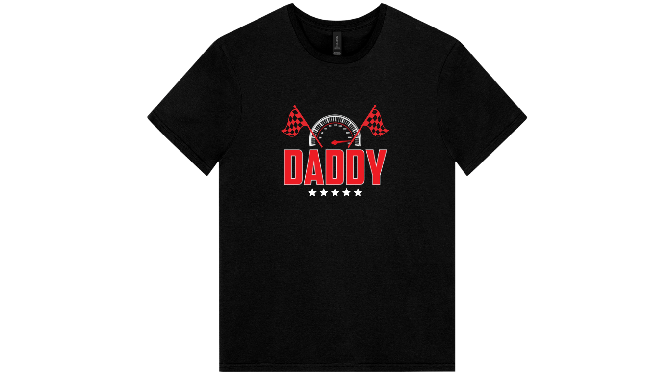 Daddy Race Car T-shirt
