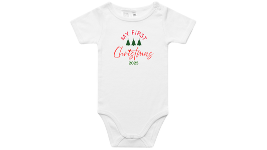 My First Christmas Bodysuit