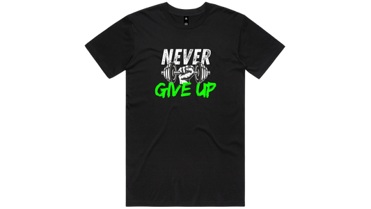 Never Give Up 2 T-shirt