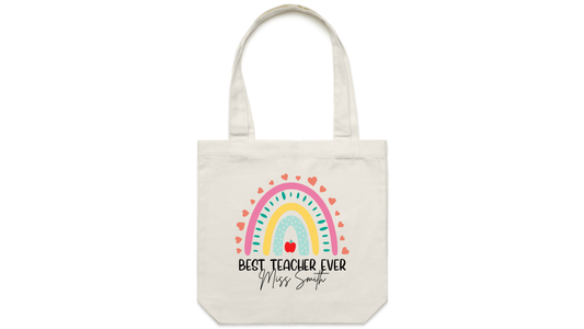 Best Teacher Ever Tote Bag