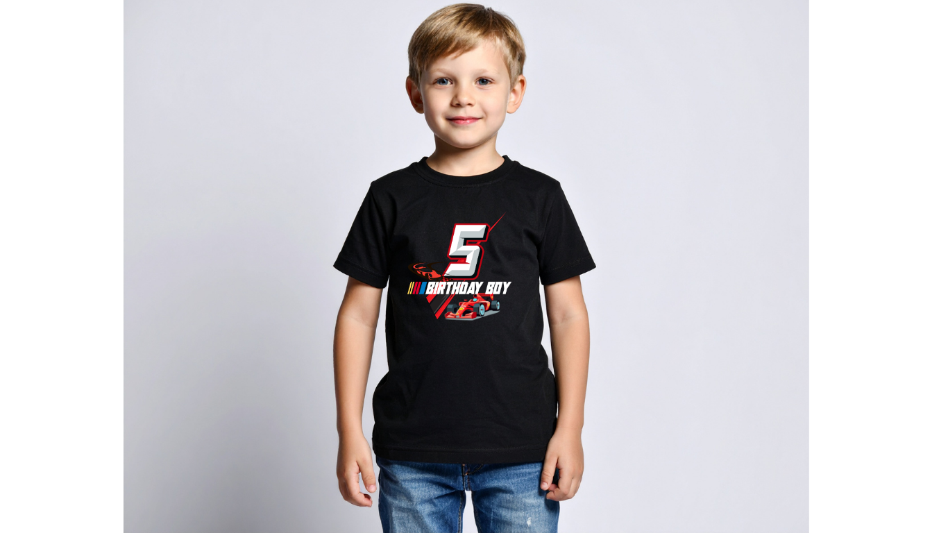 Race Car Birthday T-shirt