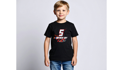 Race Car Birthday T-shirt