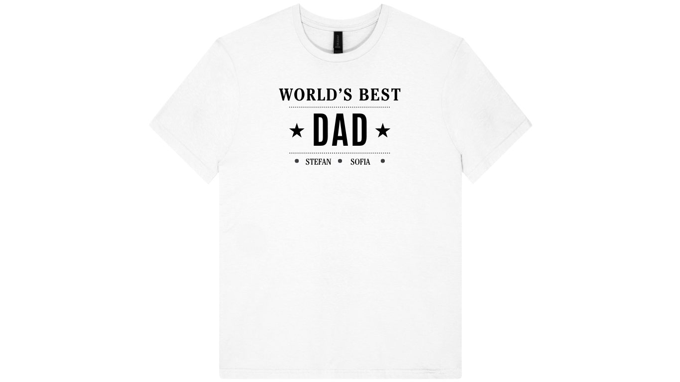 World's Best Dad T-shirt