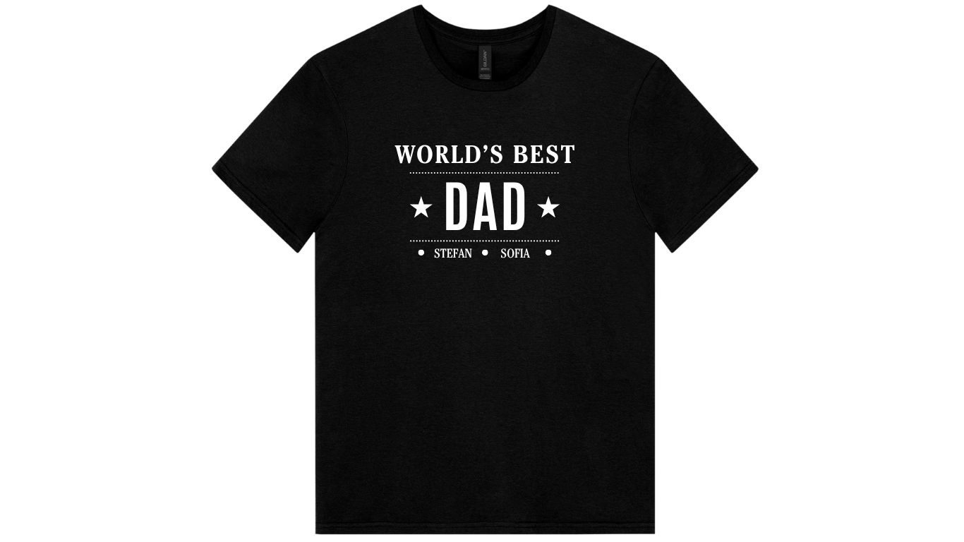 World's Best Dad T-shirt