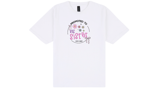 Promoted to Big Sis T-shirt
