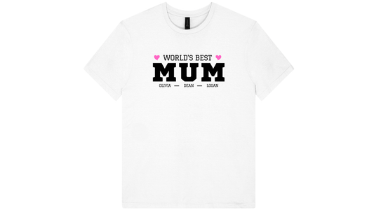 World's Best Mum T-shirt