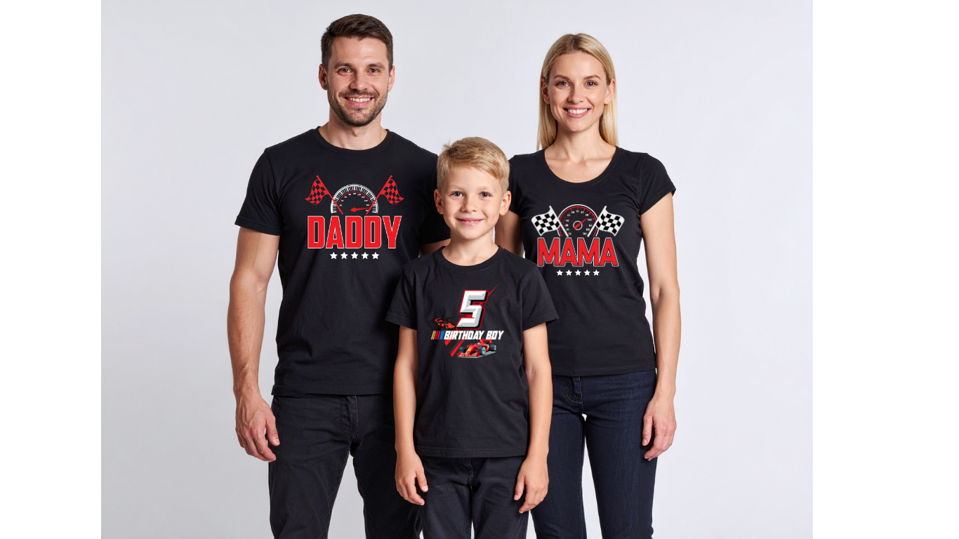 Daddy Race Car T-shirt